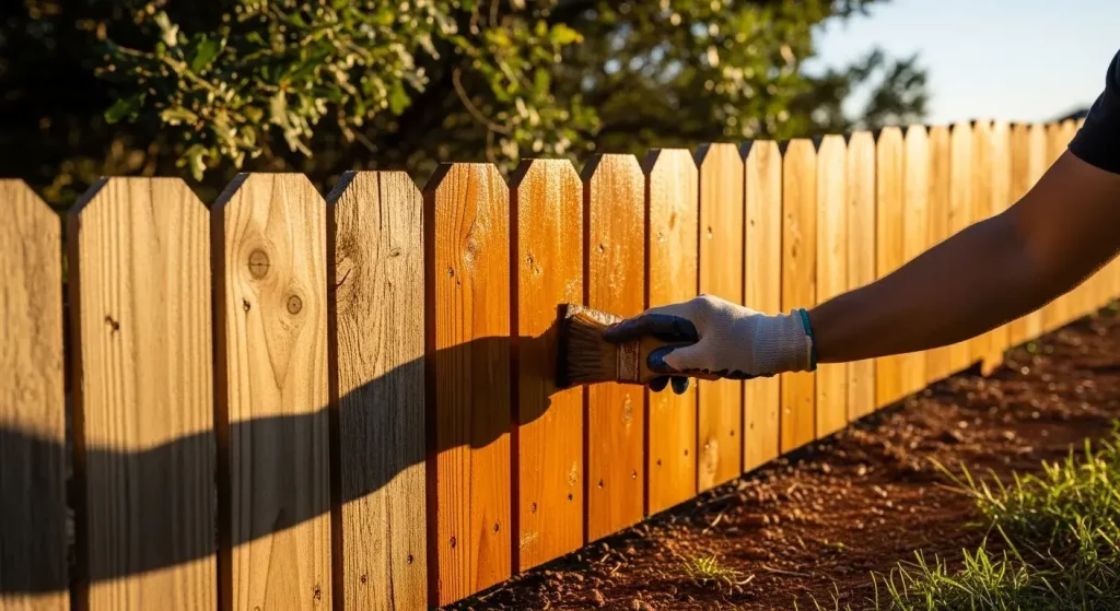 austin tx fence staining company