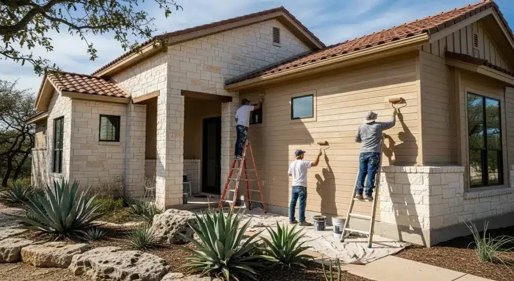 exterior paint in bee cave